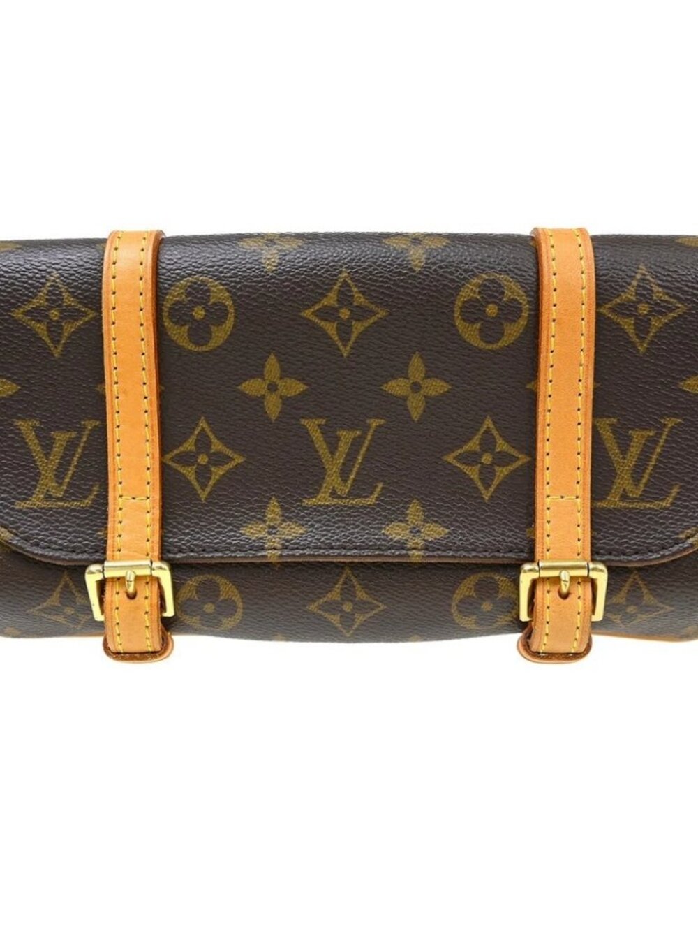 LOUIS VUITTON MONOGRAM POCHETTE MARELLE BELT